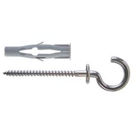 25PZ TASSELLO IN NYLON OCCHIOLO APERTO "FU-R" - ø mm.8x50 occhiolo mm.4,5x83