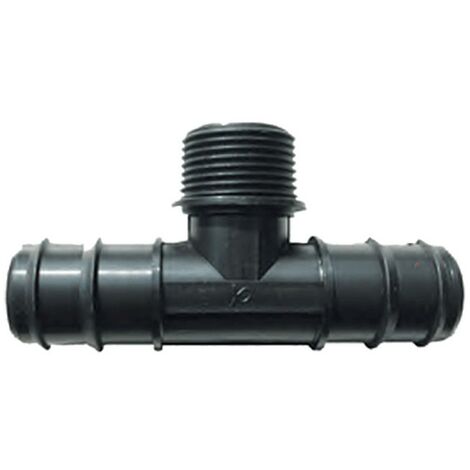 25PZ TEE A 90Â° CON FILETTO MASCHIO Ã¸ 32 x 1 x 32