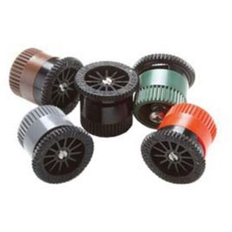 25PZ TESTINA REGOLABILE PER IRRIGATORE - gittata mt.4,5 - colore nero