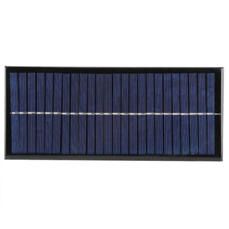 2.5W 12V polycristallin silicium panneau solaire colle cellule solaire chargeur de batterie Mini petit module de panneau solaire 213x92mm / 8.4x3.6in