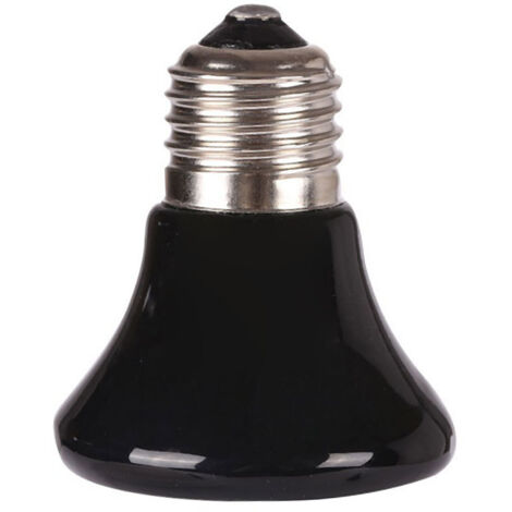 25W 220V Keramik-Wärmelampe für Reptilien - Mini-Wärmeleitlampe 7x7x6cm für Haustierpflege und Wohlbefinden