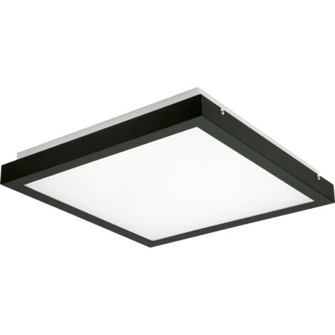25W - 2600lm - 4000K - Nero - Aluminio