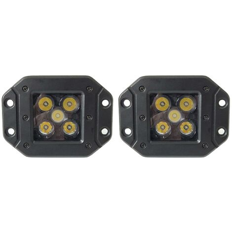 25w LED-Off-Road-Arbeitslicht, wasserdichtes Fahrlicht, quadratisches Nebellicht für Auto, Allrad-LKW, ATV, Suv, Tra