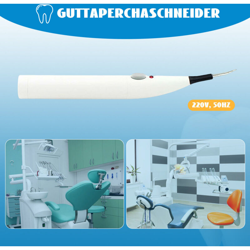 Senderpick - 2.5wEquipement dentaire Gutta Percha dent Gum Cutter Endo Cut avec 4 outils conseils