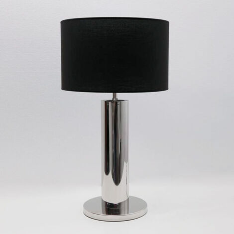 25x49 Chrommetalltischlampe ohne Bildschirmaktionen/Beleuchtung für alle Stile, um dem Zuhause eine Note zu verleihen