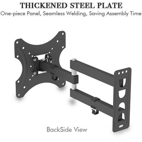 26-55" Adjustable Wall Mount Bracket Rotatable TV Stand TMX200 with Spirit Level