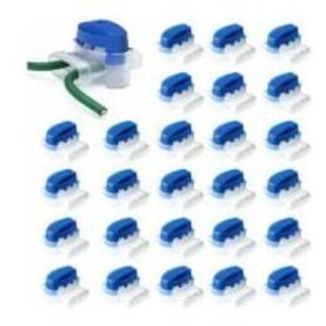 26 conectores de cable rellenos de resina para cortacésped robótico, impermeables, para jardín y exterior, para cortacéspedes robóticos y automáticos.