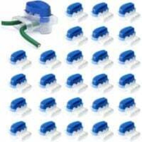 26 conectores de cable rellenos de resina para cortacésped robótico, resistentes al agua, para jardín y exteriores, así como para cortacésped robótico y cortacésped de coche.