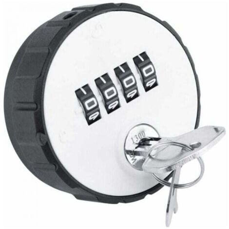 (26 mm) Cerradura de código, cerradura de código digital, combinación de código digital, casillero de aleación de zinc, cerradura práctica, contraseña de 4 dígitos, cerradura de seguridad con llaves