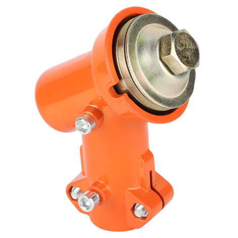 26-mm-Getriebe aus orangefarbener Aluminiumlegierung für Freischneider und Rasenmäher
