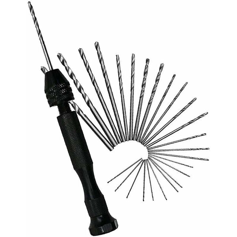 26 Pezzi Mini Trapano a Mano, Trapano Manuale