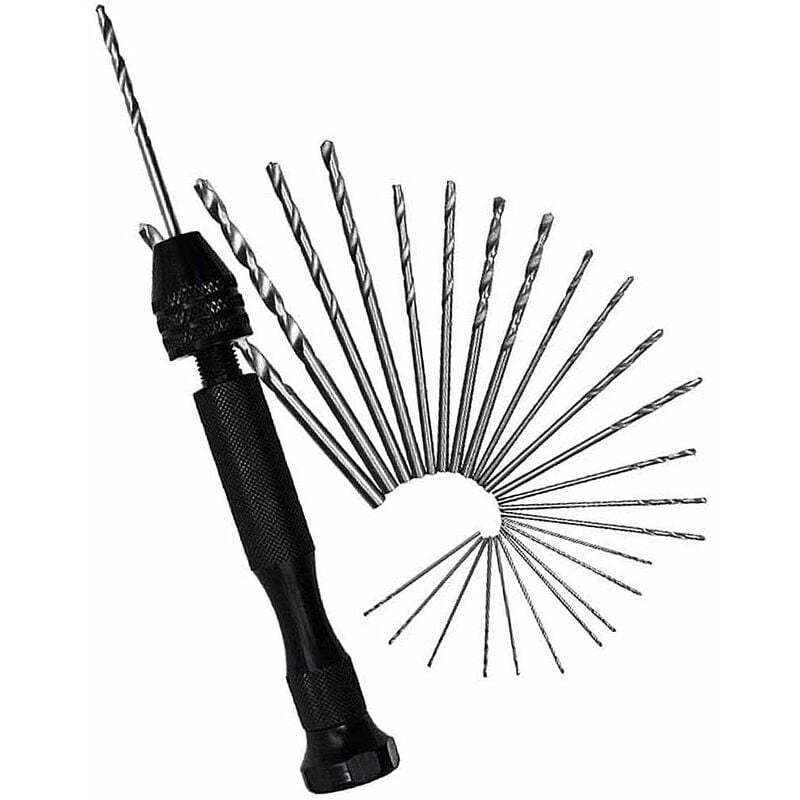 26 Pezzi Mini Trapano a Mano, Trapano Manuale