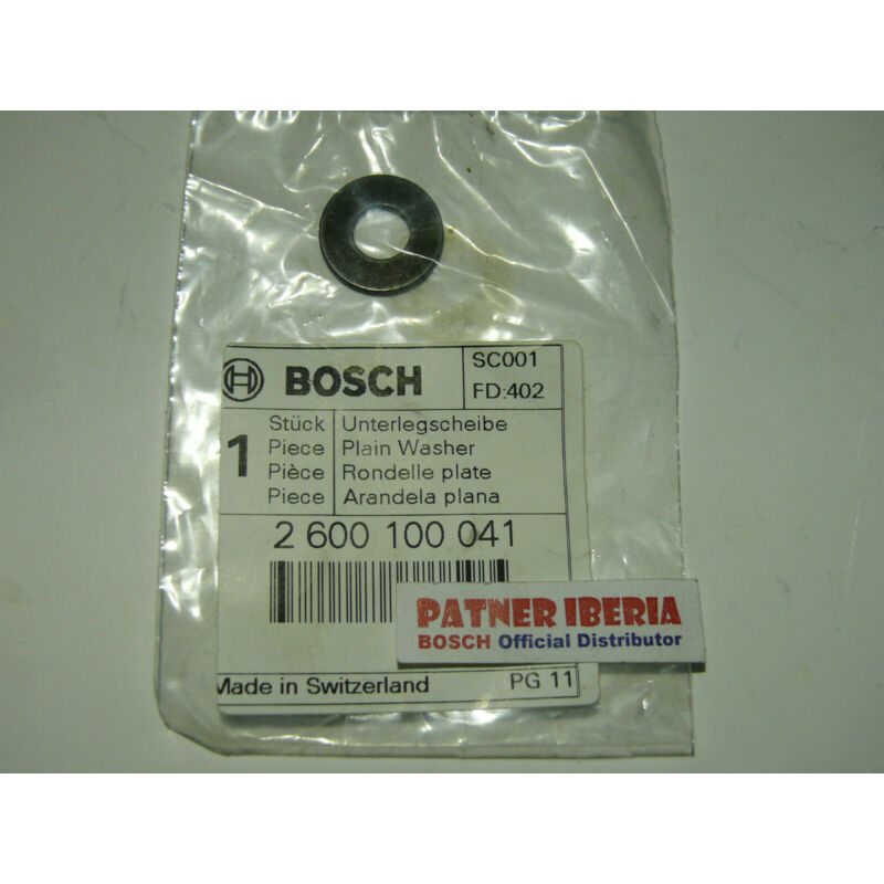

2600100041 Plain Washer: Genuine BOSCH spare-part