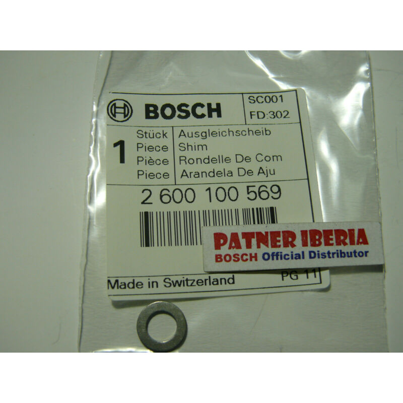 

2600100569 Shim: Genuine BOSCH spare-part