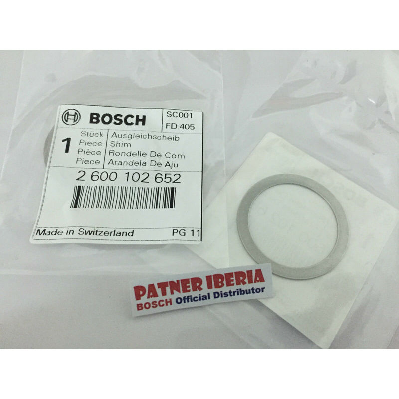 

2600102652 Shim: Genuine BOSCH spare-part