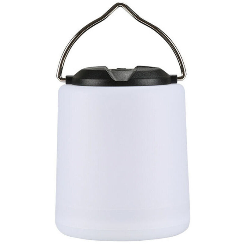 Lanterne de camping LED 2600 mAh, 3 modes, étanche, portable, lampe d'urgence pour tente, en cas de panne de courant, randonnée, ouragan, terrasse,