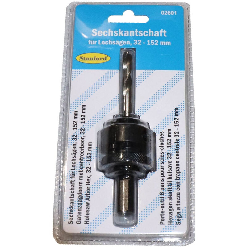 Stanford - 02601 - Adaptateur pour scies-cloches 32-152 mm