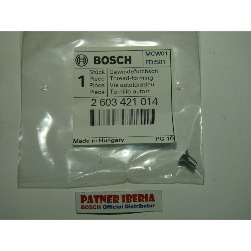 

2603421014 Thread-forming tap.: Genuine BOSCH spare-part