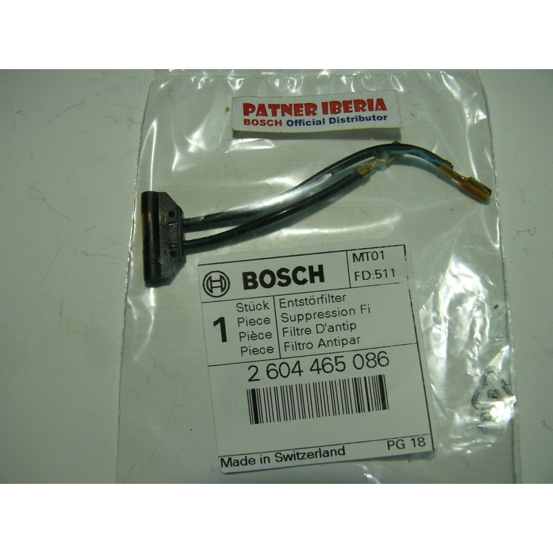 

2604465086 Suppression Filter: Genuine BOSCH spare-part