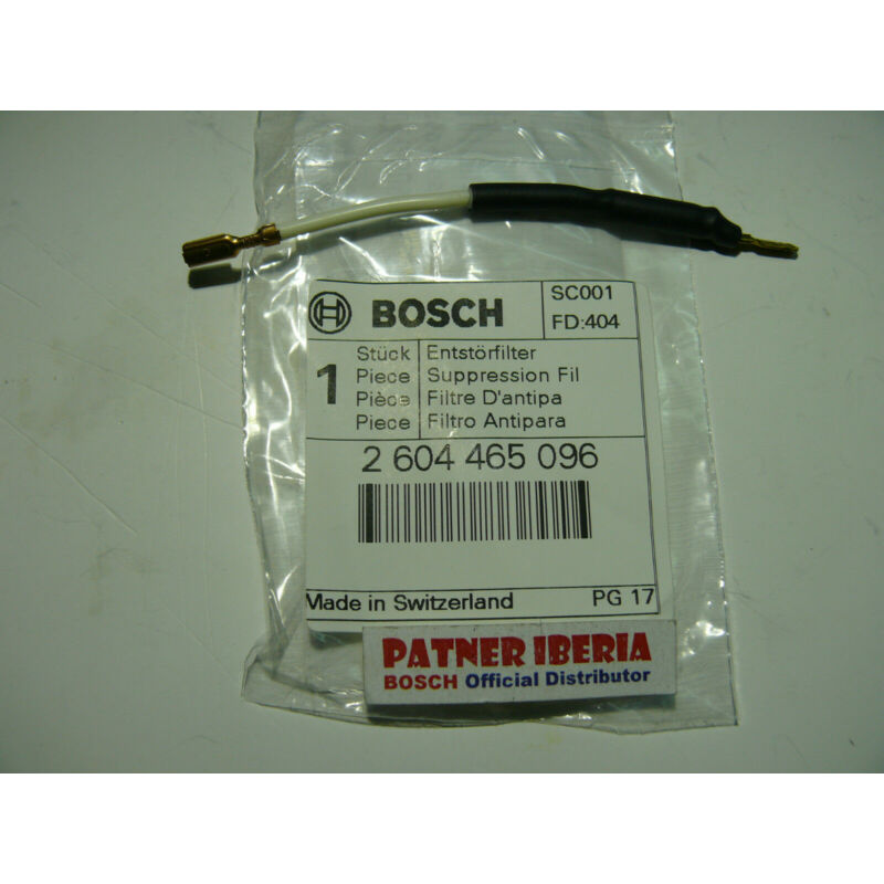 

2604465096 Suppression Filter: Genuine BOSCH spare-part