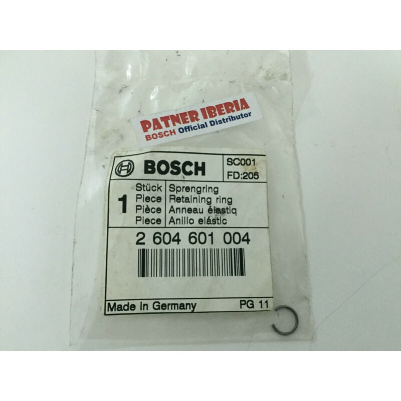 

2604601004 Retaining ring: Genuine BOSCH spare-part