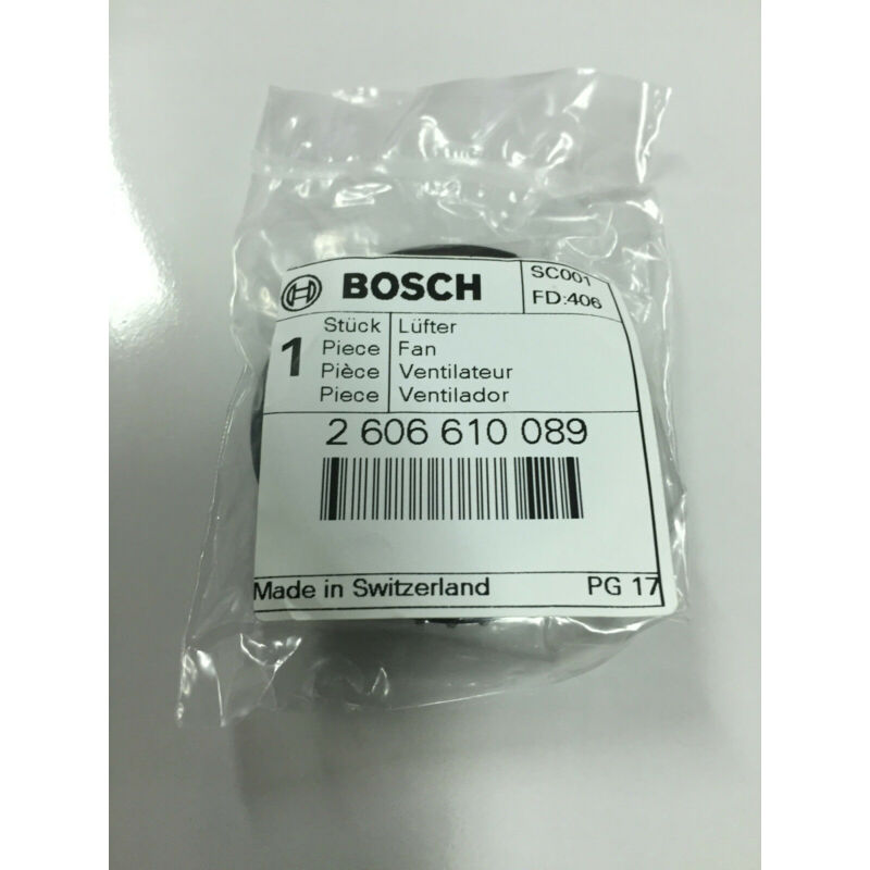 

2606610089 Fan: Genuine BOSCH spare-part