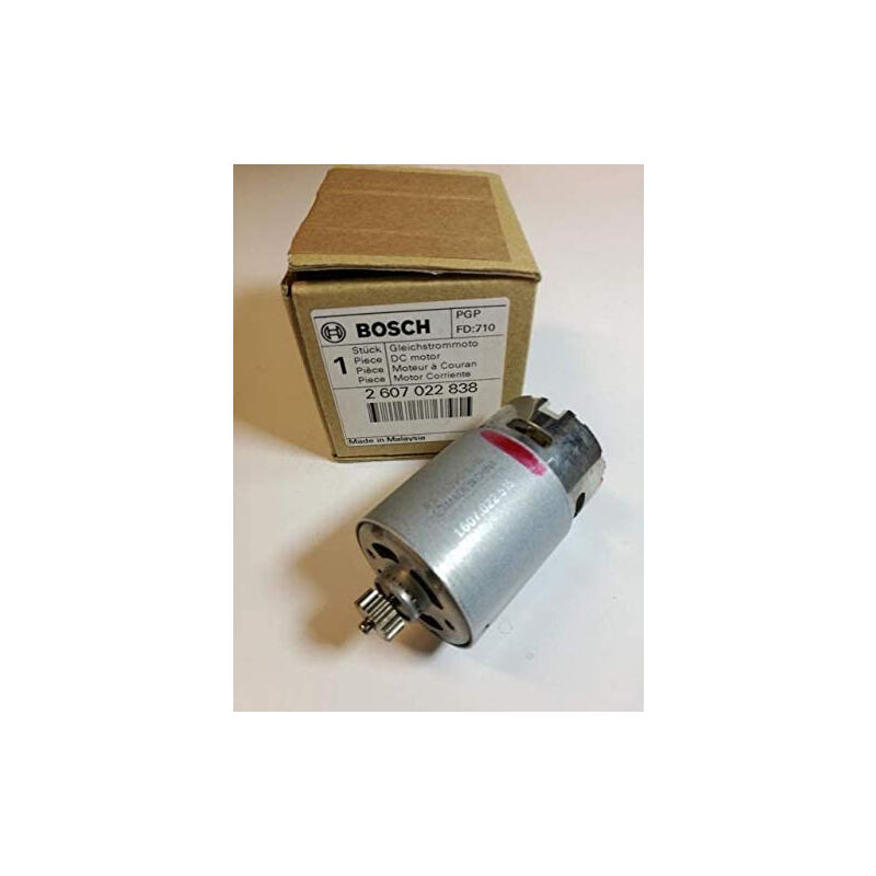 Pièce de rechange d’origine BOSCH 2607022838 Moteur à courant continu (108V) pour les modèles GSR