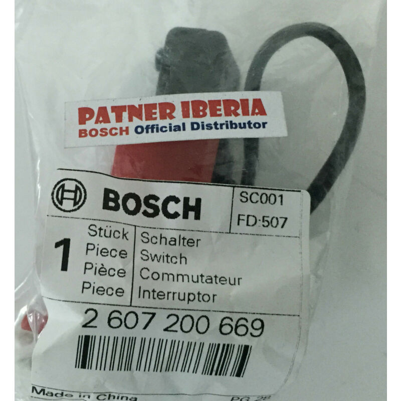 

2607200669 Switch for GST : Genuine BOSCH spare-part