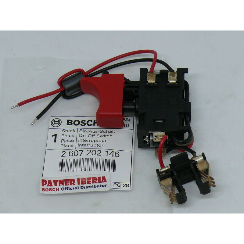 

Bosch Repuestos - 2607202146 On-Off Switch: Genuine BOSCH spare-part