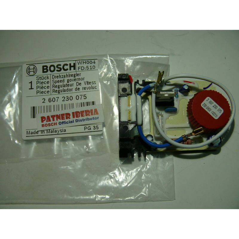 

2607230075 Speed governor: Genuine BOSCH spare-part