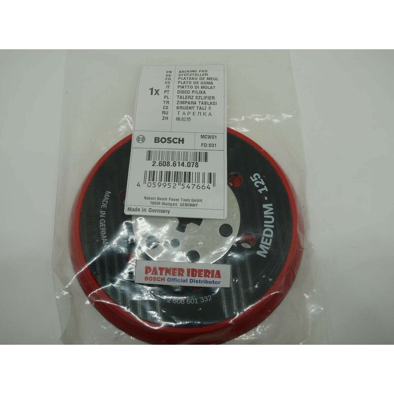 

2608614078 Plato De Goma: Genuine BOSCH GET GEX