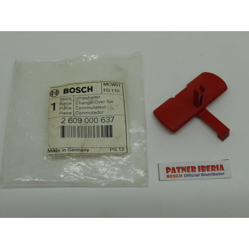 

2609000637 Change-Over Switch: Genuine BOSCH spare-part