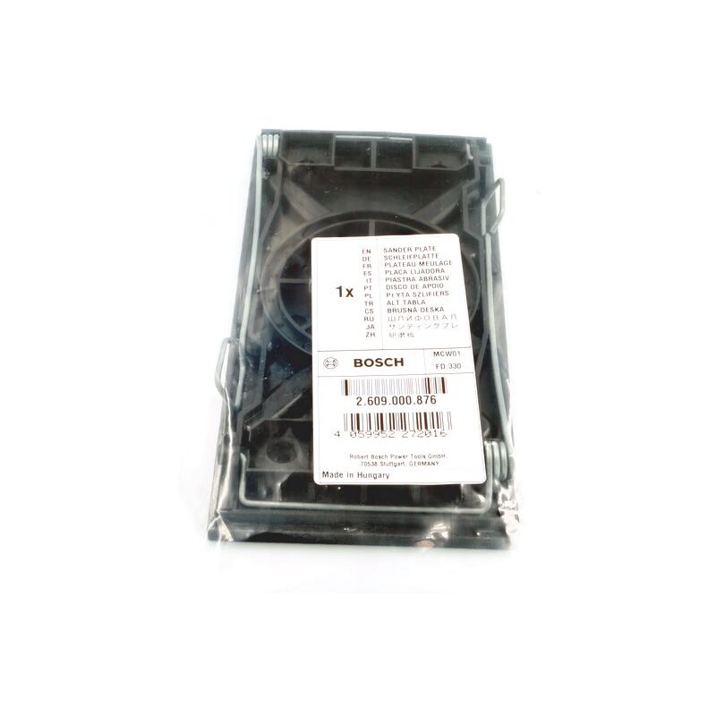 

2609000876 BOSCH Placa de Pulido Para Pss 190 AC & 200 AC