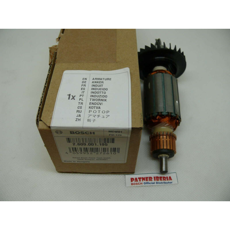 

2609001195 BOSCH Inducido para AHS 6000 & 7000