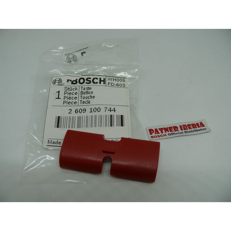 

2609100744 Button: Genuine BOSCH spare-part