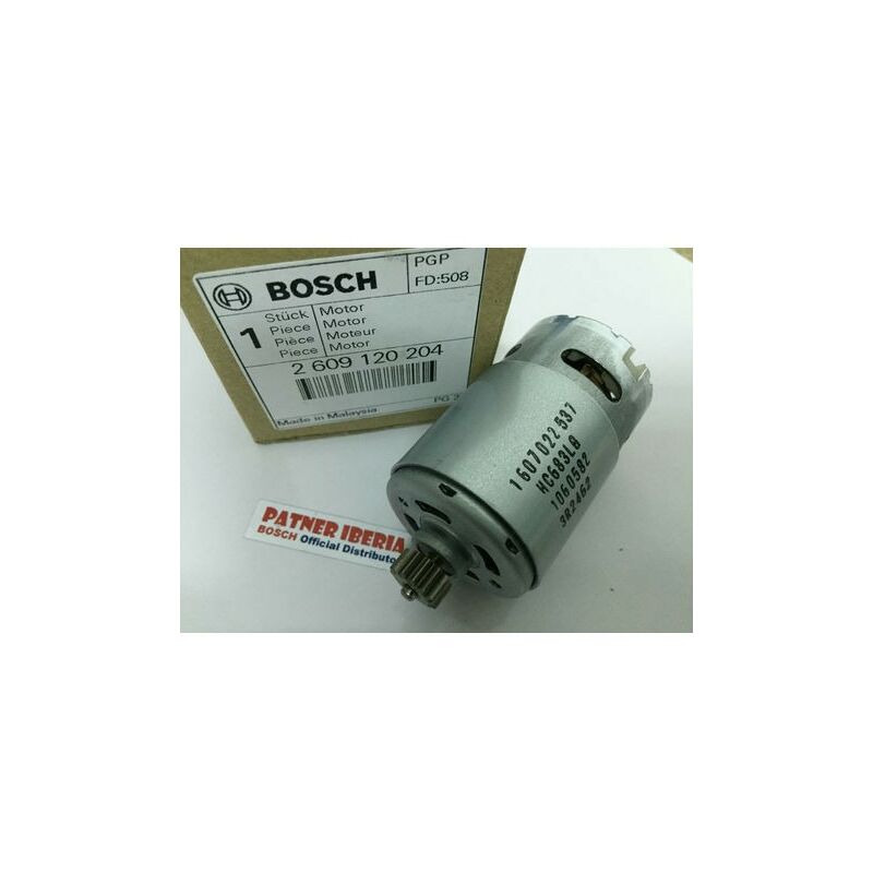 

2609120204 BOSCH Motor (1607022537) 14 dientes ( GSR 14,4-2 )