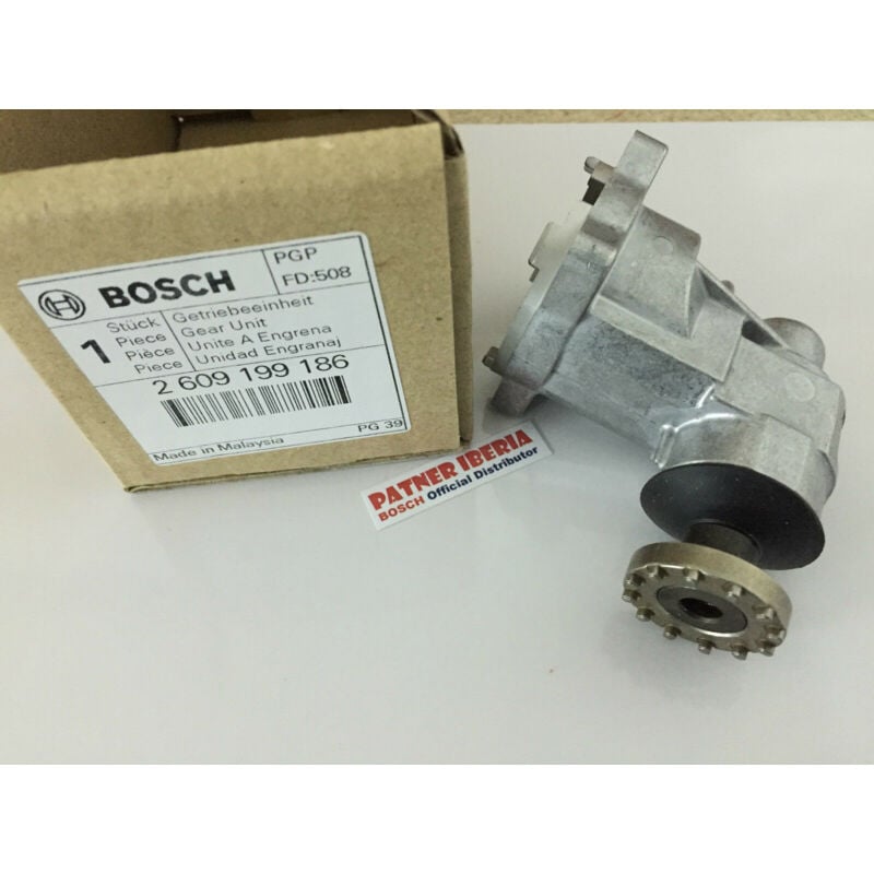 

2609199186 Gear Unit: Genuine BOSCH spare-part
