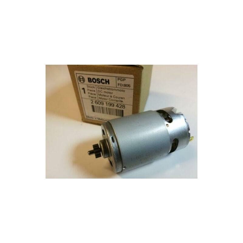 Pièce de rechange d'origine Bosch 2609199428 Moteur pour gsb 108-2 et gsb 12v15