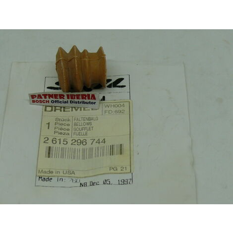 261529674 Bellows Bosch Ersatzstück