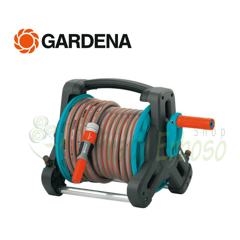Avvolgitubo da giardino 50 metri Claber 8977