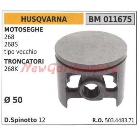 268 268S piston de tronçonneuse ancien type 268K Ø  50mm HUSQVARNA 011675