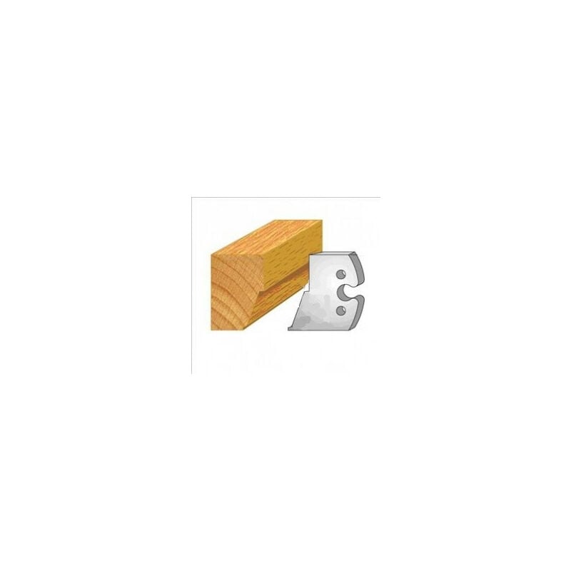 Luxoutils - 268: Jeu de 2 fers 50mm jet d'eau 20° pour porte outils 50mm