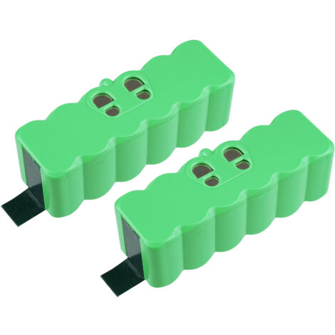 2×6800mAh Batteries pour Roomba 14.4V Li-ion Batterie de Remplacement Compatible avec iRobot Roomba 500 510 520 531 535 540 550 552 560 570 580 595 620 650 660 700 760 770 780 790 800 870 880