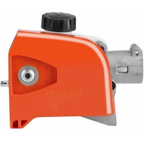 26mm 9 Spline scie à chaîne tronçonneuse à Engrenages boîte à Outils Tête de boîte de Vitesses scie de Poteau Coupeur de Brosse de sécateur Coupeur d'arbre de Taille-haie (Orange)