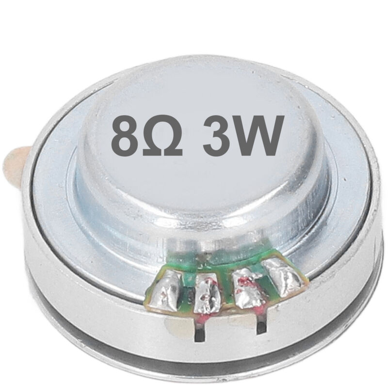 Rapanda - 26mm Plane Audio Speakers Vibration Speaker Resonance Speaker 3W 8 Ohms diy pour Home Cinéma