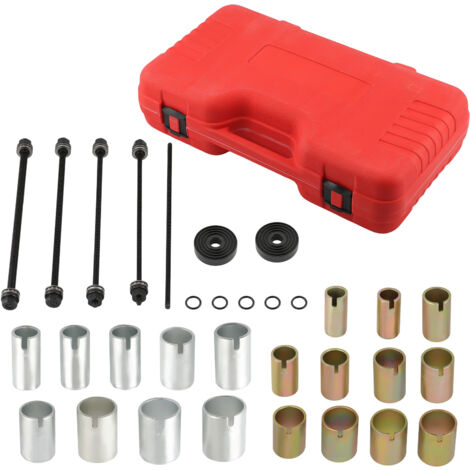 26pcs Universal Press and Pull Sleeve Kit Remove Install strumenti di montaggio