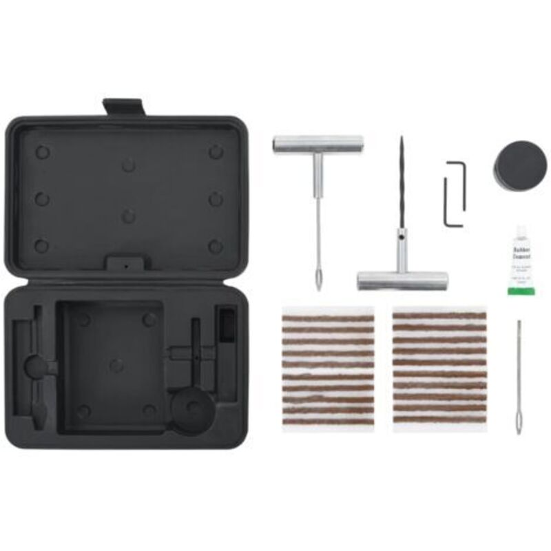 27 Piece Car Tire Repair Kit Vidaxl