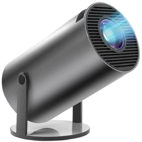 270°Mini Projecteur Bluetooth 5.2, WiFi Videoprojecteur Portable 200 ANSI Lum, Auto Keystone Projecteur 4K avec Système Android
