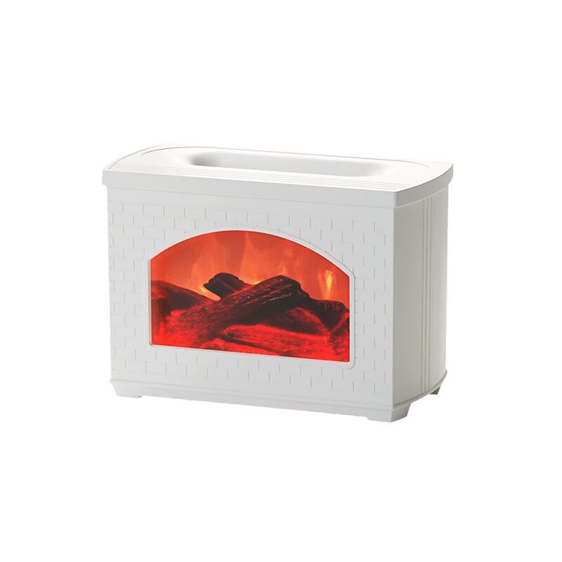 Tonchean - Diffuseur huile essentielle 270ml avec flamme simulée Diffuseur d'aromathérapie pour la chambre l'entrée l'étude le bureau