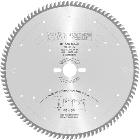 274.100.12M SIERRA CIRCULAR HW XTREME 300X3,2X30 Z=100 1FTG + 4ATB